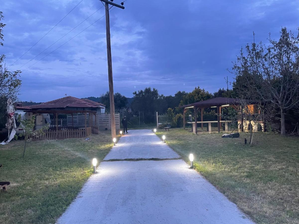 Apartament Ευχάριστο Εξοχικό Σπίτι Με Barbeque Skála Foúrkas Zewnętrze zdjęcie